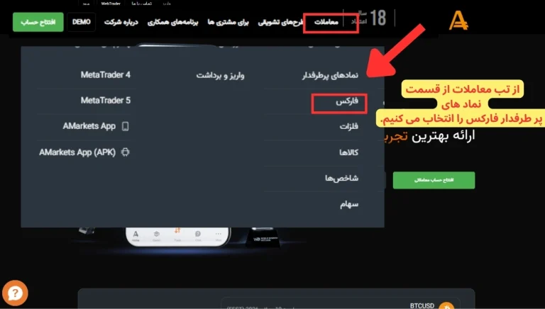 نماد نفت در بروکر آمارکتس
